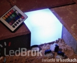 HOLLAND LED RGB 10x10x6 cm - Świecaca kostka brukowa RGB
